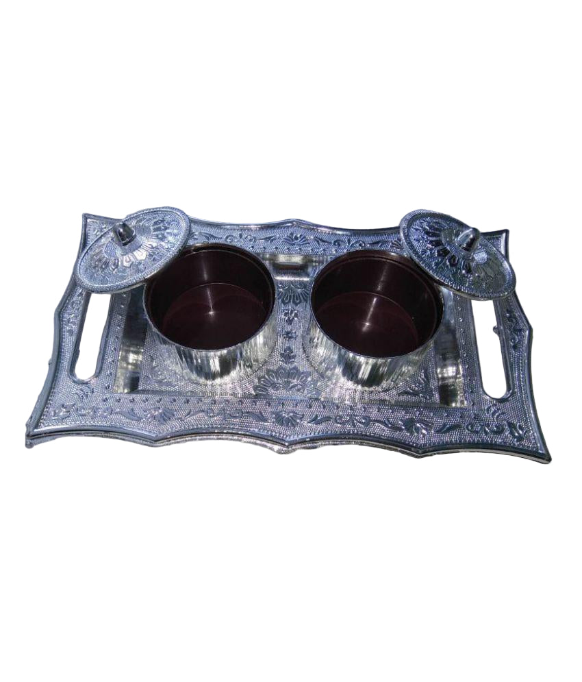 Multipurpose Decorative Mukhwas & Dry Fruit Serving Tray.