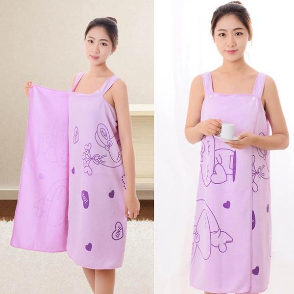Soft Cotton Bathrobe for Women & Girls
