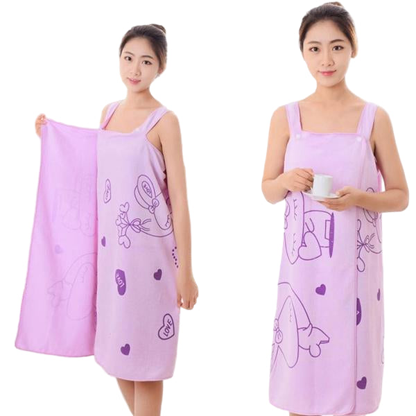 Soft Cotton Bathrobe for Women & Girls - BuyItOnline
