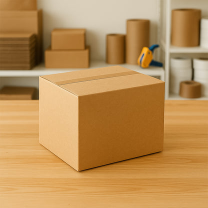 Heavy-Duty Brown Packing Box