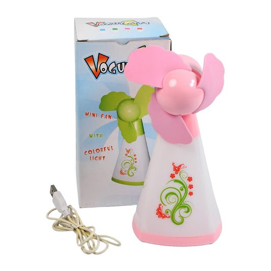 7712 Cute Bright Color Desktop Office Usb Mini Fan Battery Usb Fans Usb Mini Fans (Battery Not Include) Wukusy