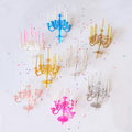 Luxury Birthday Cake Candles with Stand.