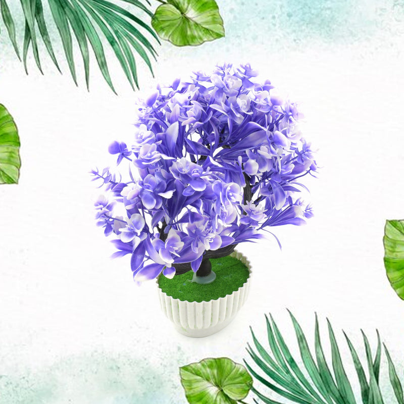 Artificial Flower Plant with Pot Wukusy
