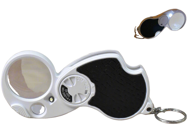 Double-magnification Led Magnifiers With Light (1 Pc  Small) Wukusy