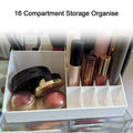 Makeup Organizer Storage Box Wukusy