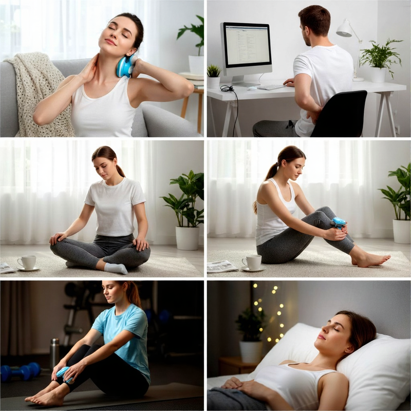 Multifunctional Mini Massager Wukusy