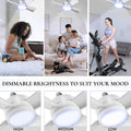 Ceiling Fans With Light Wukusy