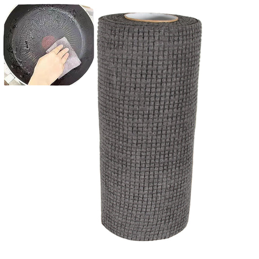 8190 Durable Kitchen Scrub Cloth Microfiber Cleaning Cloth Roll Kitchen Wear-resistant Cloth 2022cm Multipurpose Cleaning Cloths For Kitchen (1pc) Wukusy