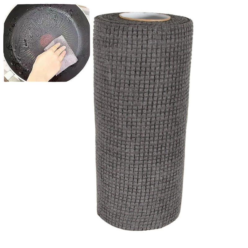 Durable Kitchen Scrub Cloth Roll Wukusy