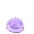 Transparent Purple Plastic Ashtray – Stylish, Unbreakable & Heat-Resistant Wukusy
