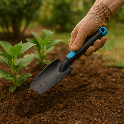 Heavy Duty Plastic Garden Hand Trowel with Measurement Marks