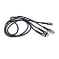 Fast Charge 3-in-1 Charging Cable - 120cm Wukusy