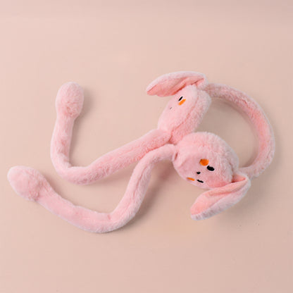 Cute Jumping Rabbit Ear Plush Winter Earmuffs