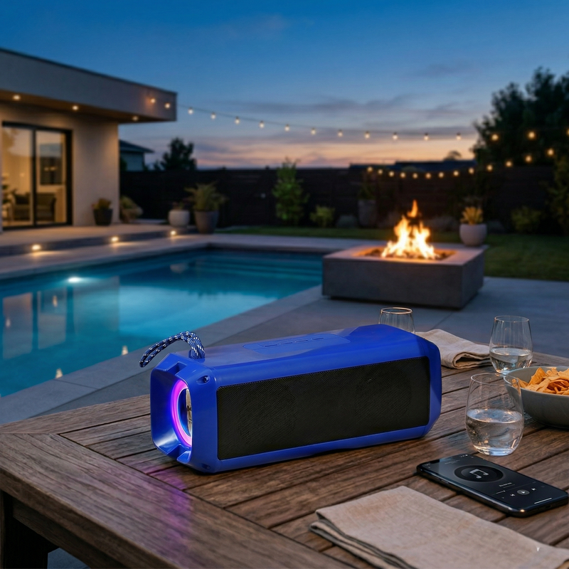 Portable Wireless Bluetooth Speaker (1 Pc) Wukusy