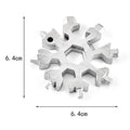 Stainless Steel Snowflake Multi-Tool & Bottle Opener - BuyItOnline