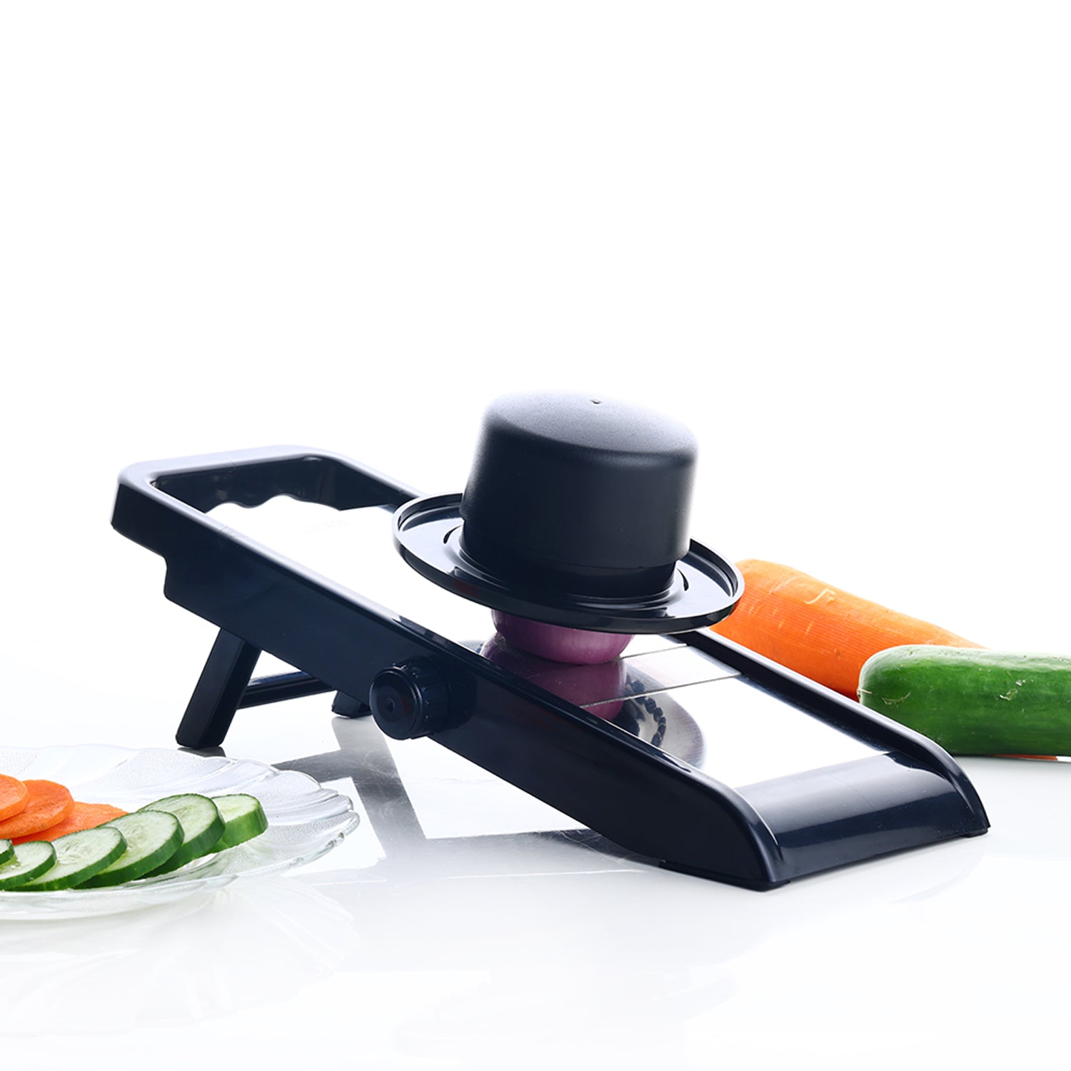 Premium Adjustable Potato Onion Slicer & Grater - BuyItOnline