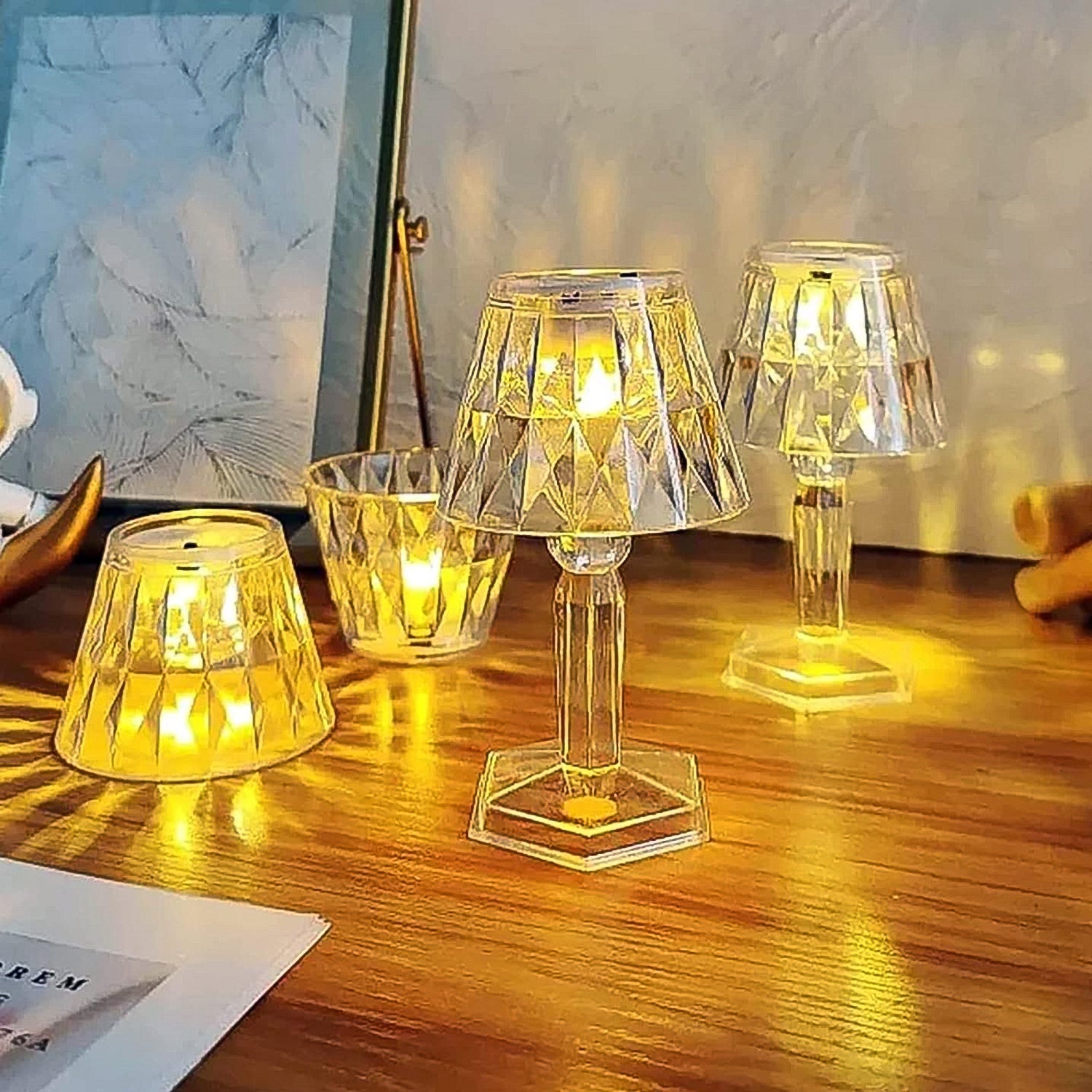 Led Table Lamp Mini Projection Lamp For Night Light (1 Pc) Wukusy