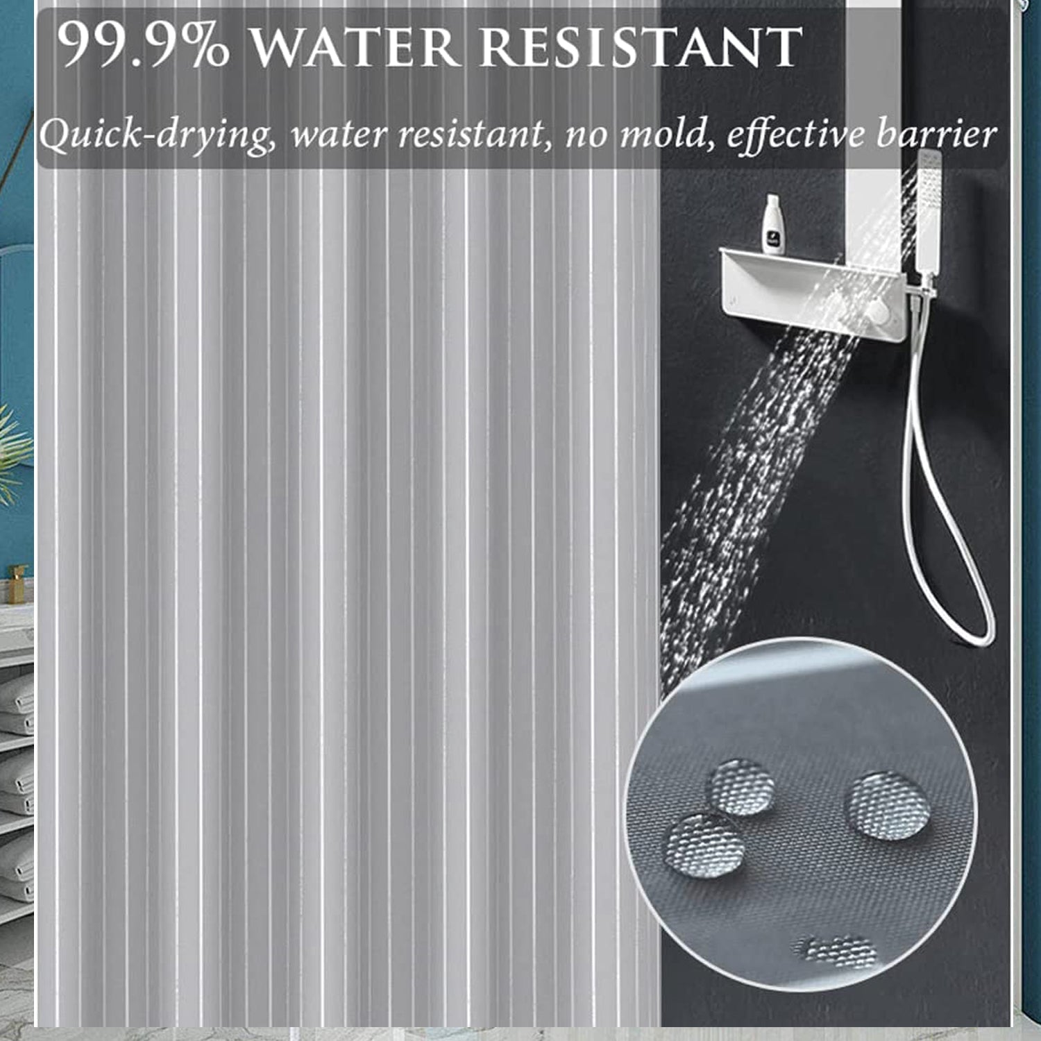 6703 Solid 1 Piece Door Curtain Mix Size(1kg) Wukusy