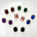 Interchangeable Diamond Triangle Earrings - BuyItOnline