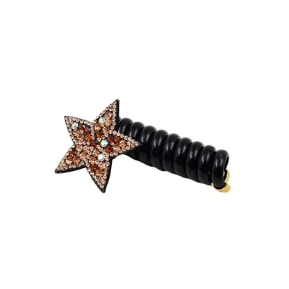 Colorful Spiral Telephone Wire Hair Ties