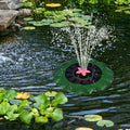 Solar-Powered Floating Water Fountain Pump Kit - BuyItOnline