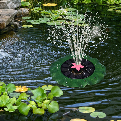 Solar-Powered Floating Water Fountain Pump Kit