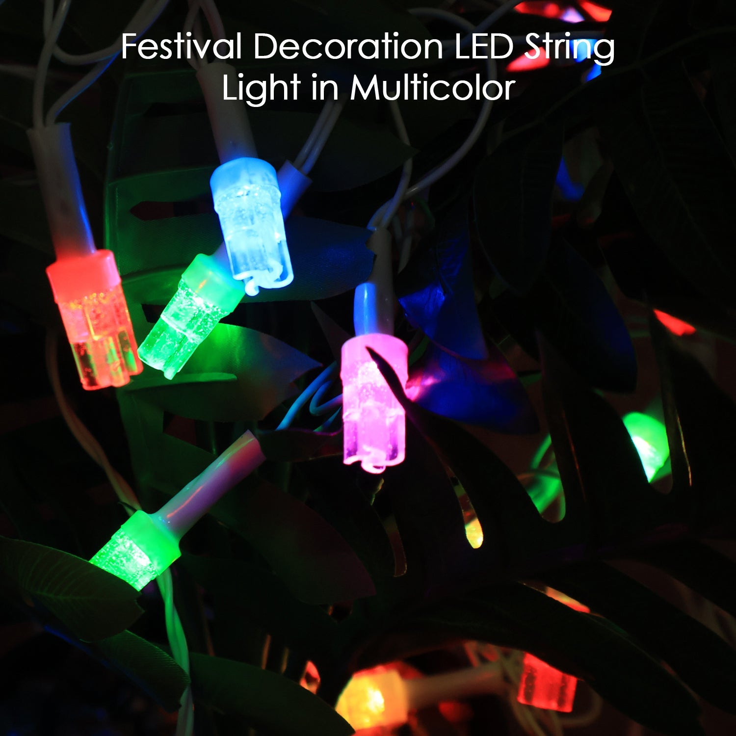 Multi-color Led Decorative String Fairy Lights (8 Meter) Wukusy