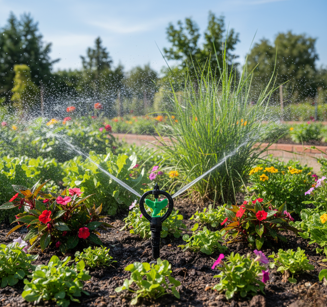 Rotating Butterfly Spray Nozzle
