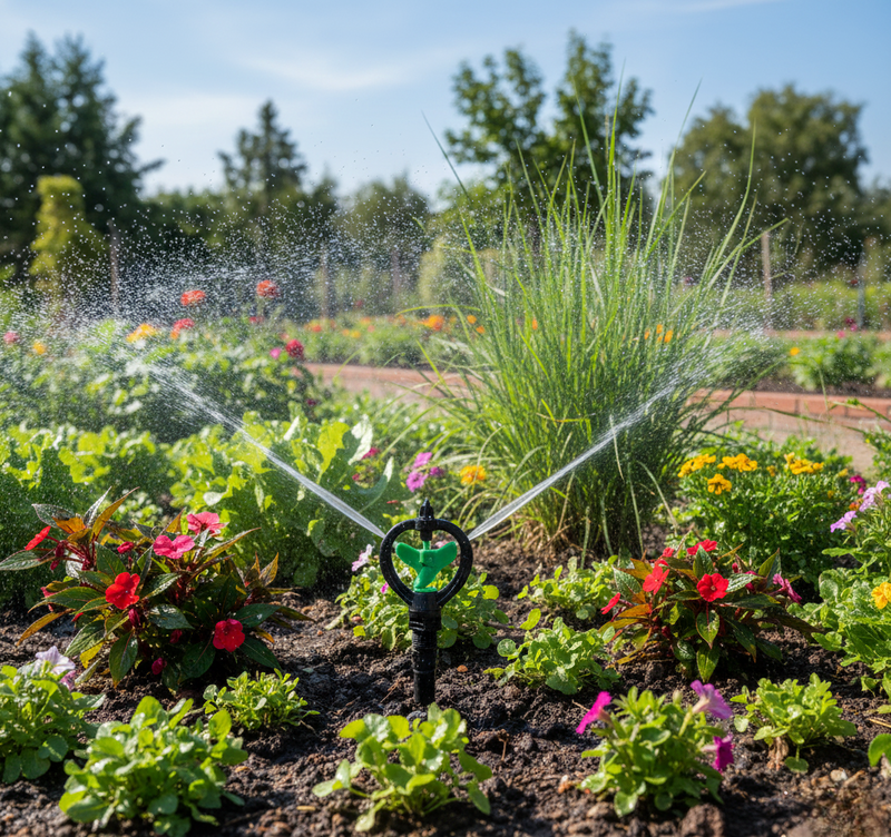 Rotating Butterfly Spray Nozzle