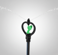 Rotating Butterfly Spray Nozzle