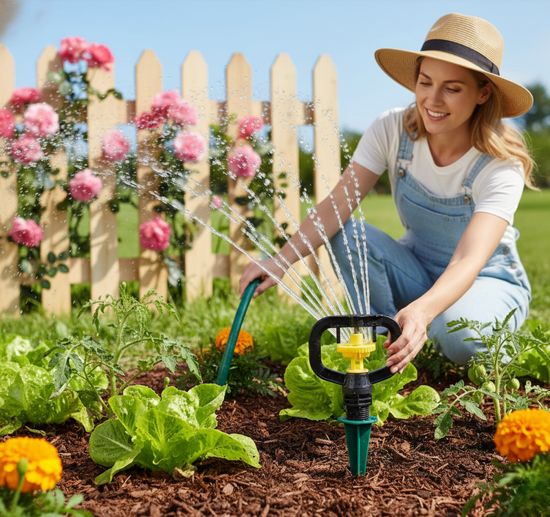 Rotating Irrigation Sprinkler Plastic Spray Nozzle