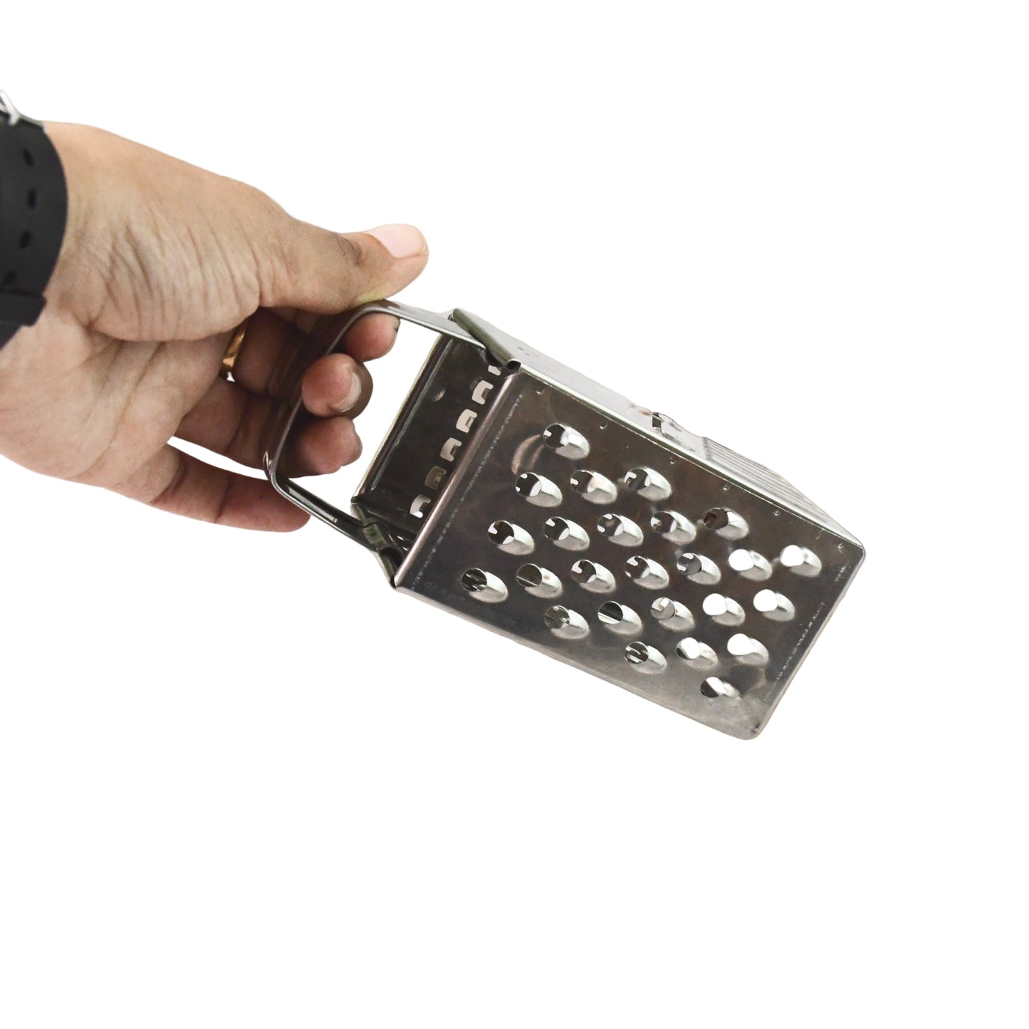 Supermom Premium 4-in-1 Stainless Steel Compact Grater and Slicer.