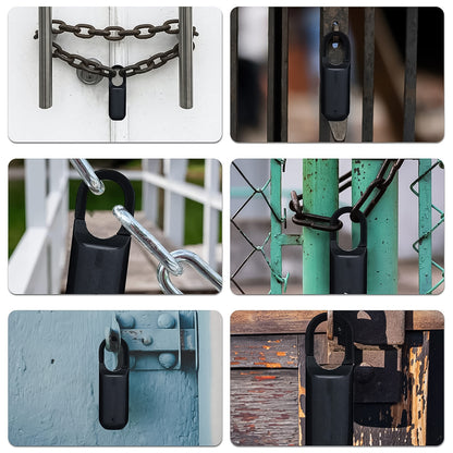 Small Usb Rechargeable Smart Fingerprint Padlock For Locker Wukusy
