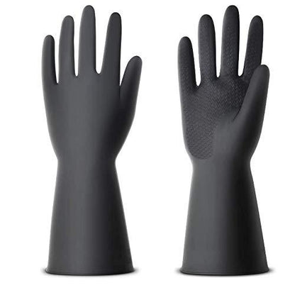 0673 Multipurpose Natural Gum Rubber Reusable Cleaning Gloves Wukusy