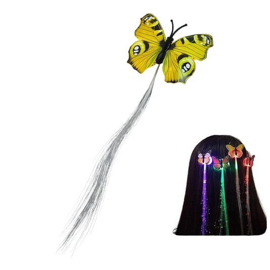 Led Butterfly Hair Braid Clip