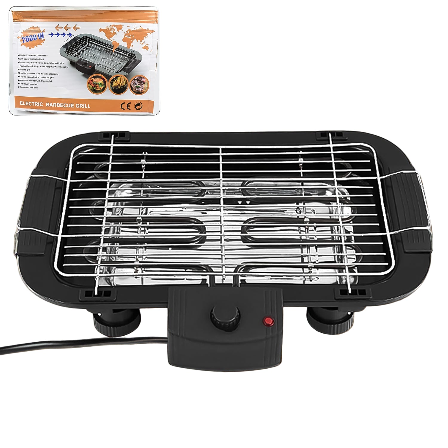 Electric Barbecue Grill 2000w.