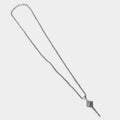 Silver Chain With Gada Pendant Wukusy