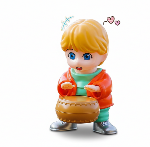 Solar Powered Car Aromatherapy Drummer Wukusy