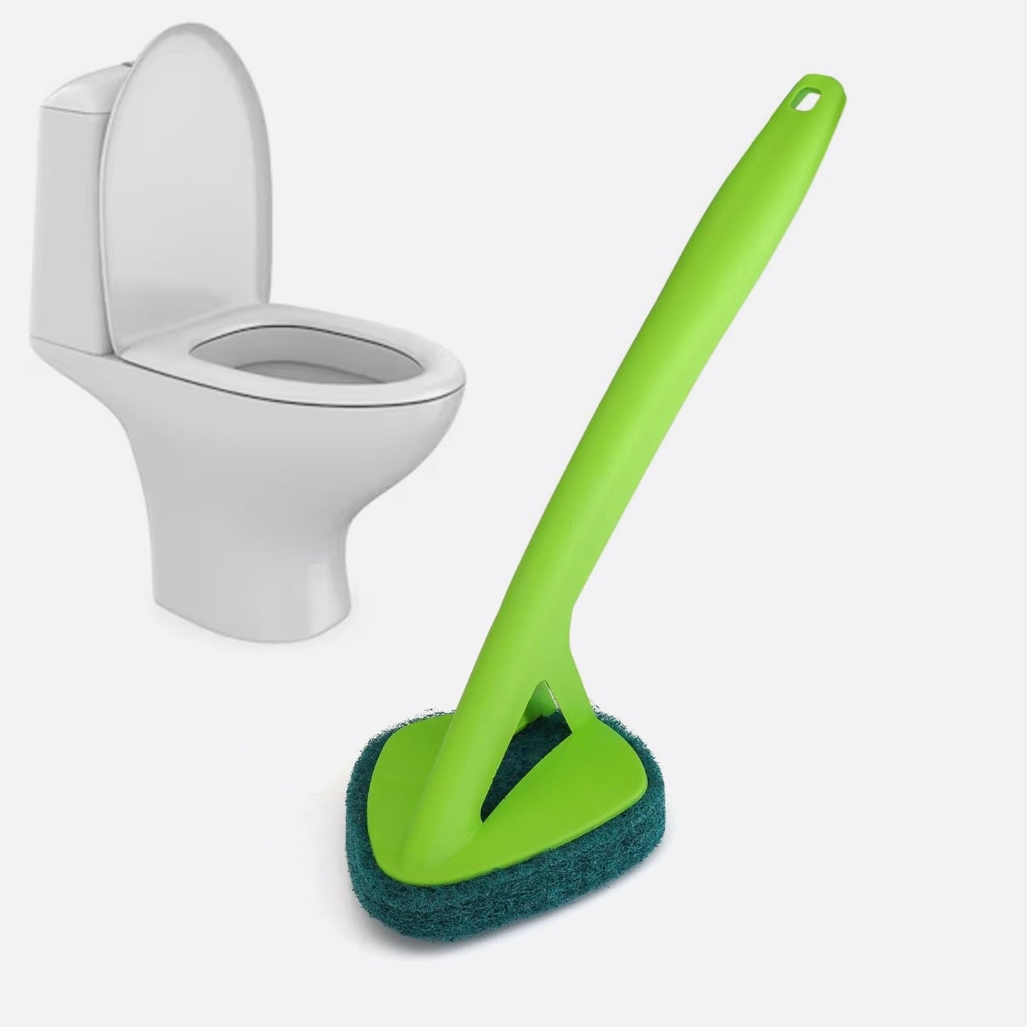 Scrubber Hockey With Long Handle (1 Pc) Wukusy