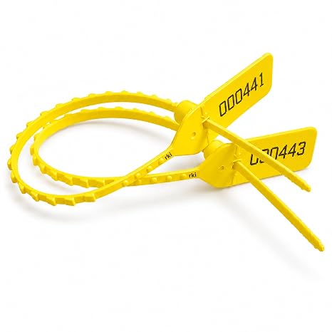 Plastic Security Seal Grip Seal for Security Courier Pull Tight Safety Clothing