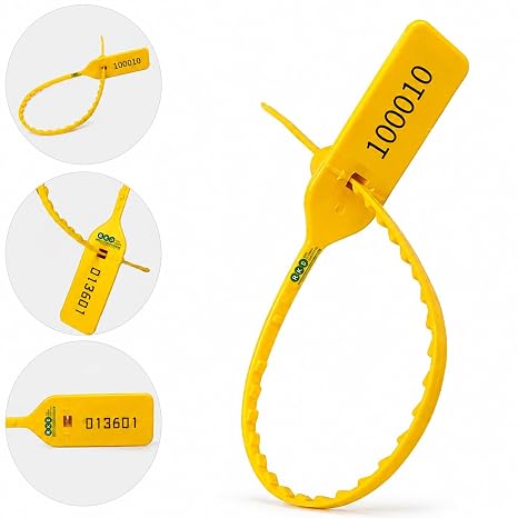 Plastic Security Seal Grip Seal for Security Courier Pull Tight Safety Clothing