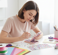 Self Adhesive Crystal Stickers