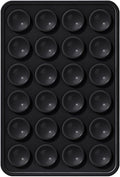 Suction Phone Case Holder Black, Phone Suction Sticker, Silicone Suction Phone Case for Hands-Free Mobile Accessory Holder Grip, Video Phone Accessory Compatible Mirror, Shower-Black