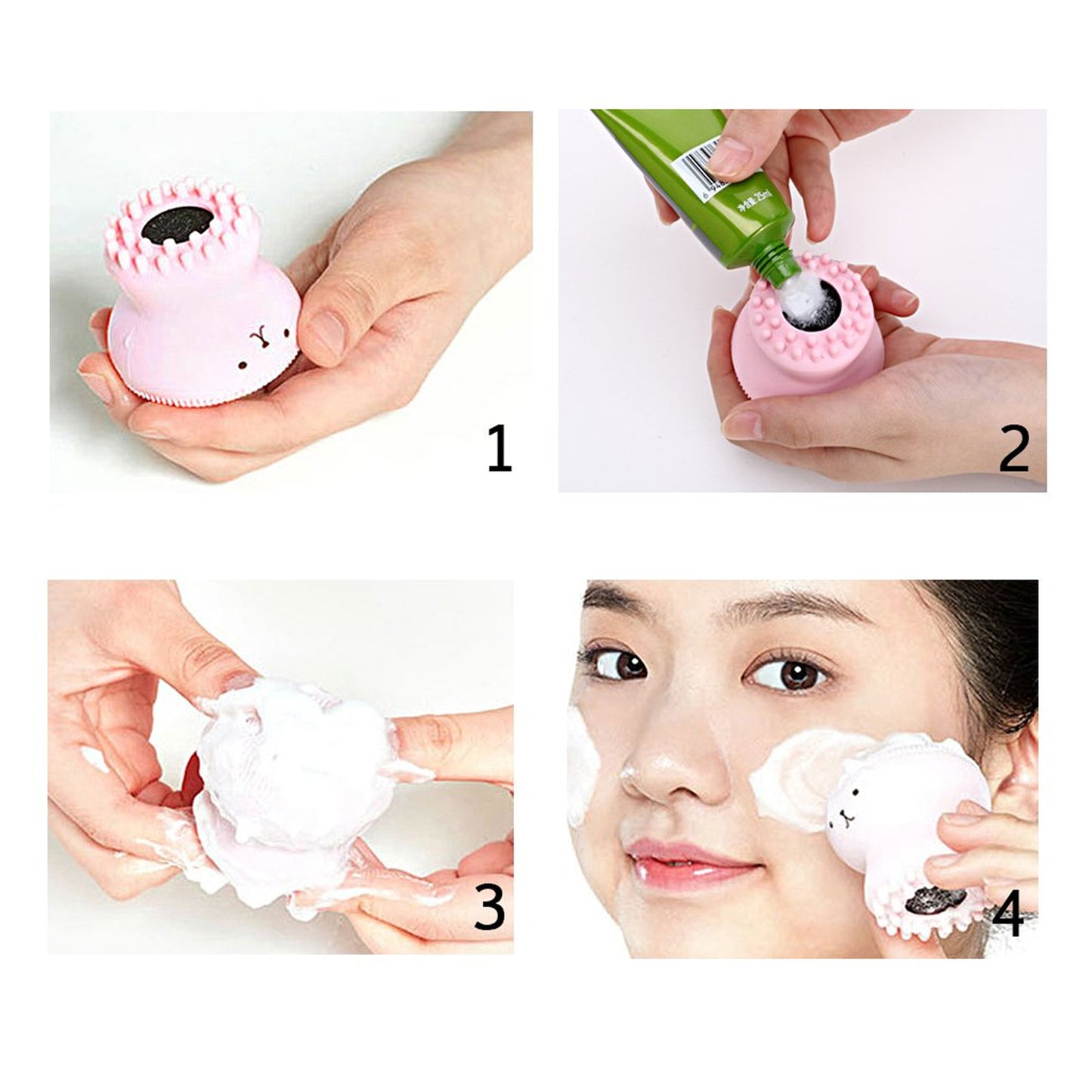 Silicone Facial Cleansing Brush - BuyItOnline