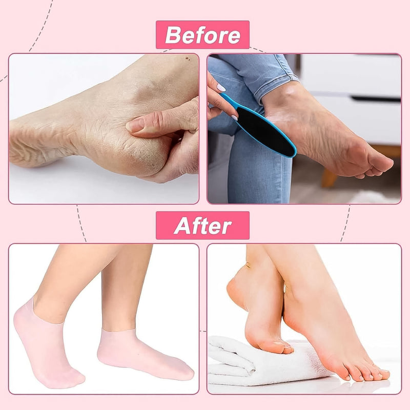 Silicone Moisturizing Socks - BuyItOnline