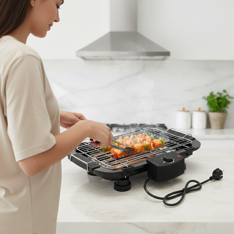 Smokeless Electric Indoor BBQ Grill 2000W