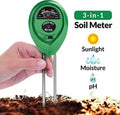 Soil Tester 3-in-1 Plant Moisture Sensor - BuyItOnline