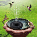 Solar-powered Floating Water Fountain Pump Kit - BuyItOnline