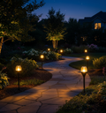 Solar-powered Outdoor Pathway Garden Light