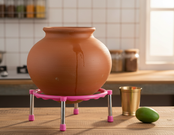 Stainless Steel Single Ring Matka Stand Wukusy